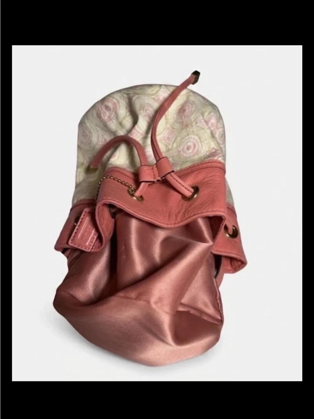 Coach Audrey Op-Art Swirl Drawstring Crossbody Bucket Bag, 2011 Style: (#45392)